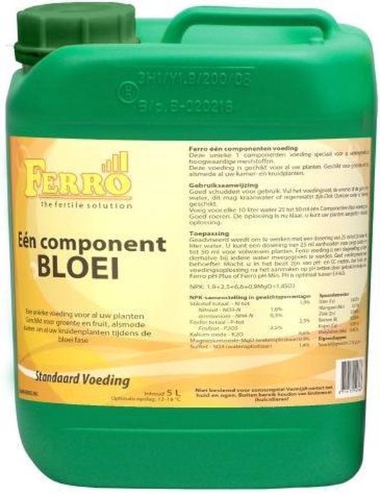 Ferro Een component Bloei