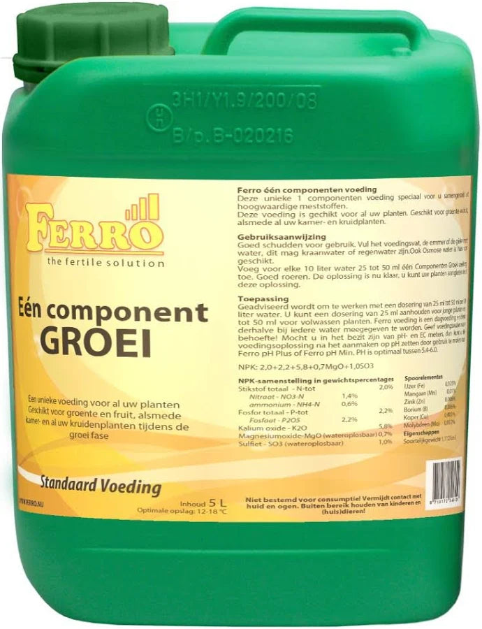 Ferro Een component Groei